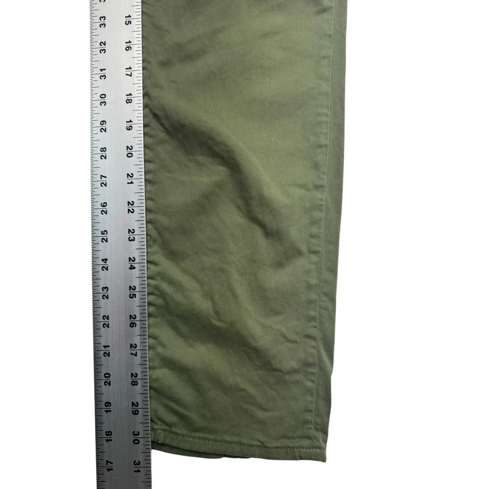 rag & bone Fit 2 Chino Pants Mens 33x30 Olive Green Cotton Twill Slim Fit